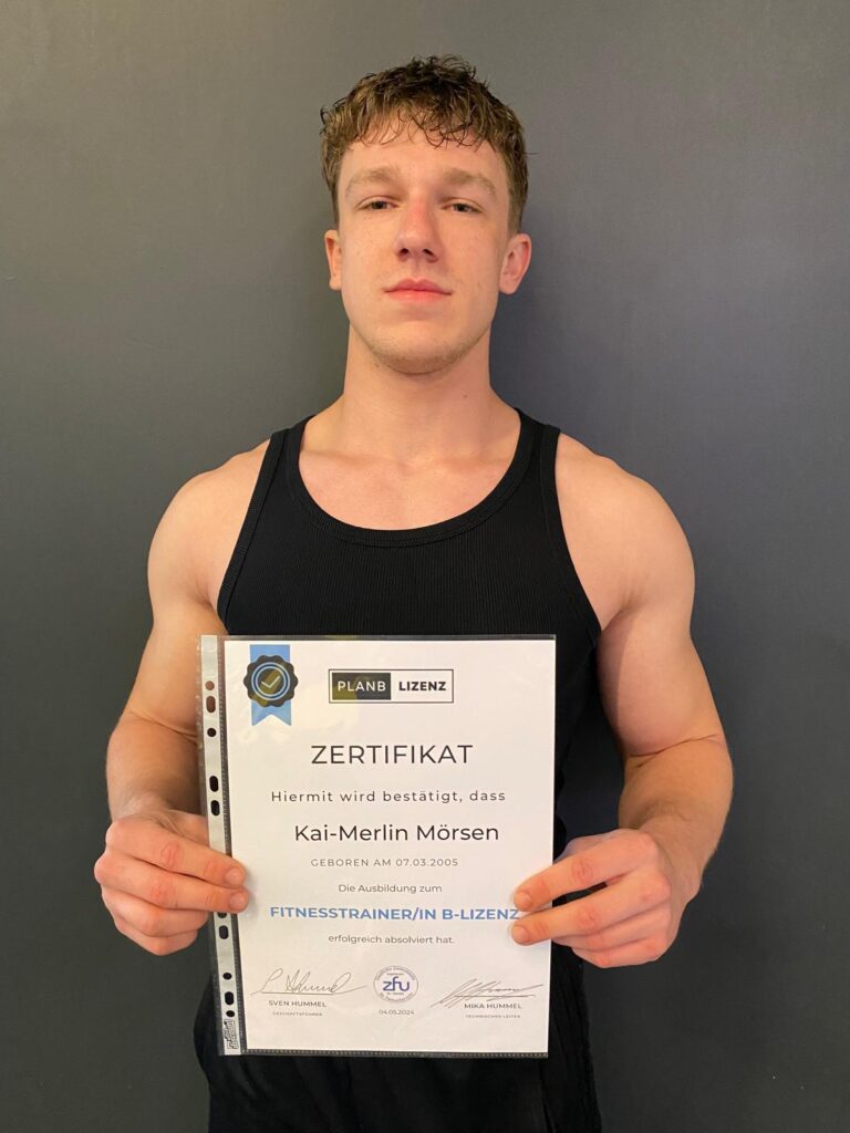 Foto von Kai, Absolvent der Fitnesstrainer B-Lizenz